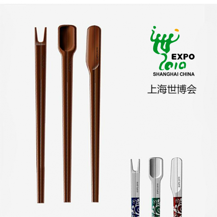 品物以吃来着手设计上海世博会筷子